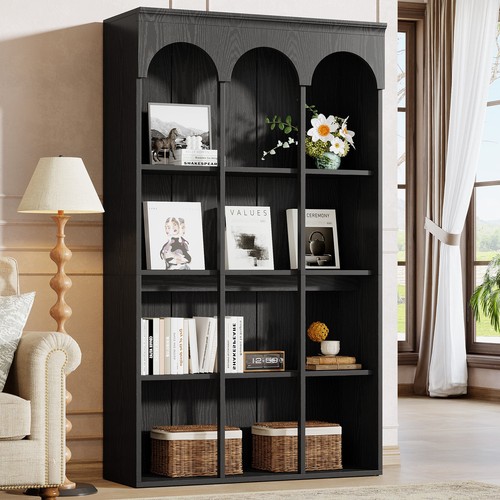 Tall arched bookcase - arched,