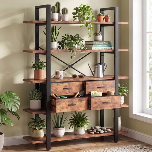 Tier tall bookshelf steel - tall,