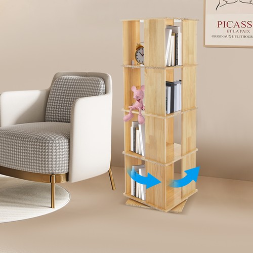 360 rotating bookshelf - 360°,